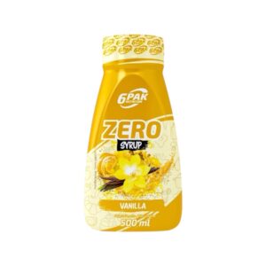 Vanilla Zero Syrup Sauce 6pak Nutrition 500ml