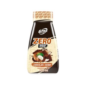 Chocolate Coconut Zero Syrup Sauce 6pak Nutrition 500ml