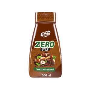 Chocolate Hazelnut Zero Syrup Sauce 6pak Nutrition 500ml