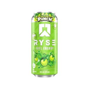 Sour Punch Green Apple Ryse Fuel Energy Drink Ryse Supps 500ml