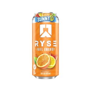 Sunny D Tangy Orginal Ryse Fuel Energy Drink Ryse Supps 500ml
