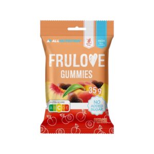 Peach Frulove Gummies Allnutrition 35g