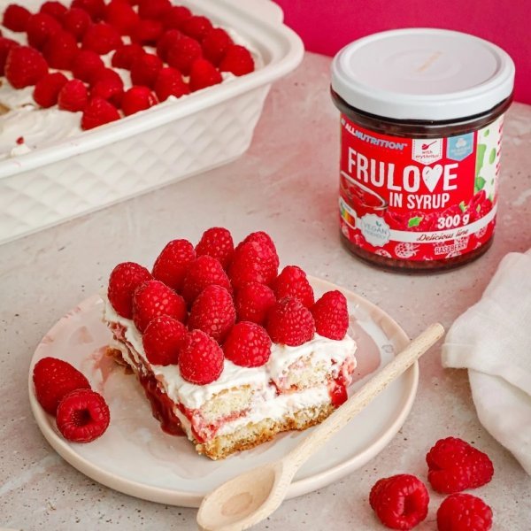 Raspberry Frulove In Syrup Allnutrition Info 300g