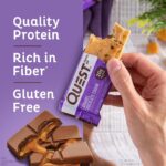 Caramel Chocolate Chunk Quest Protein Bar Info 60g