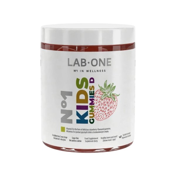 Kids Gummies Vitamin D Lab One Wellness 60 Gummies Kids Gummies Vitamin D Lab One Wellness 60 Gummies