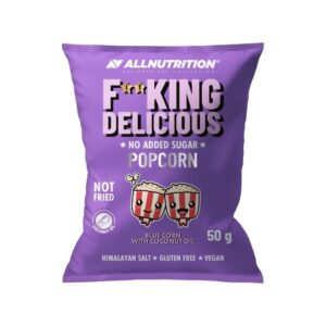 Popcorn Blue Corn With Coconut Oil Fitking Delicious Allnutrition 50g