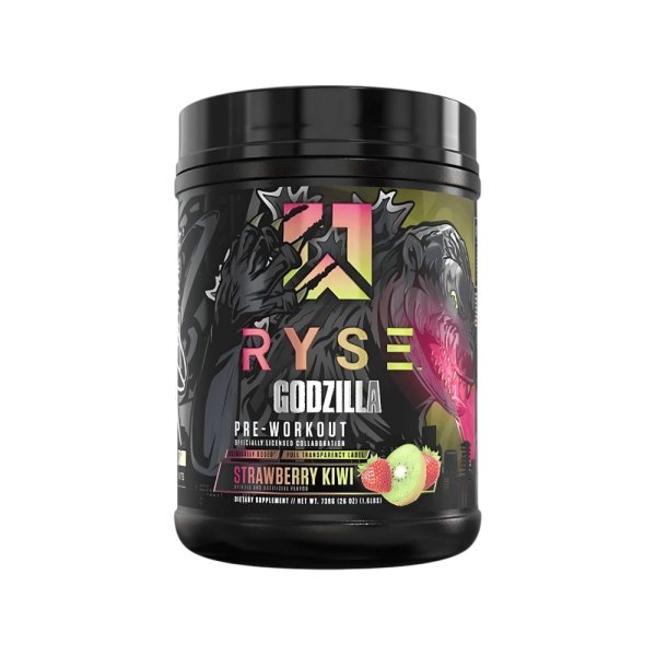 Strawberry Kiwi Godzilla Pre Workout Ryse Supps 710g