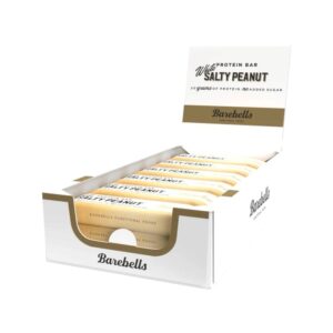 White Salty Peanut Barebells Protein Bar 12x 55g