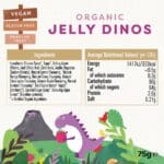 Jelly Dinos Organic Biona Info 75g