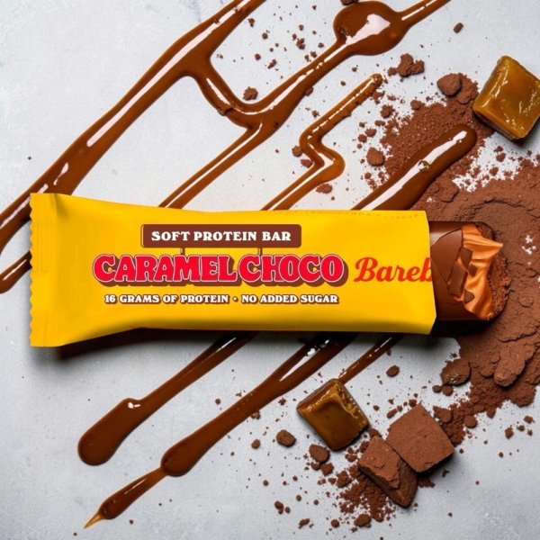 Caramel Choco Barebells Soft Protein Bar 3 55g