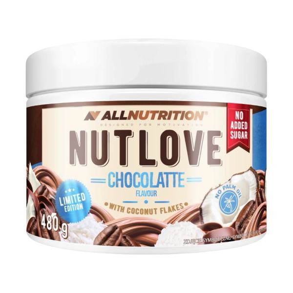 Chocolate With Coconut Flakes 3 Nutlove Allnutrition Spread 500g