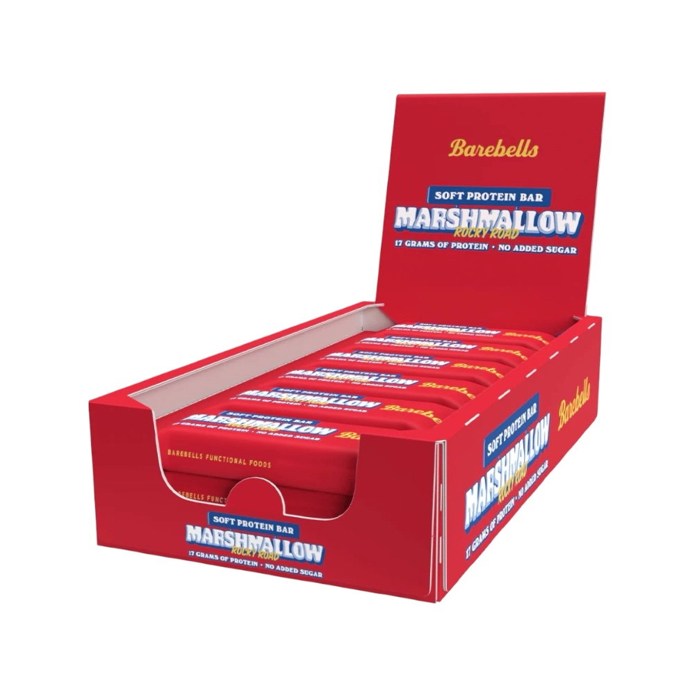 Marshmallow Rocky Road Barebells Soft Protein Bar 12x 55g Marshmallow Rocky Road Barebells Soft Protein Bar 12x 55g