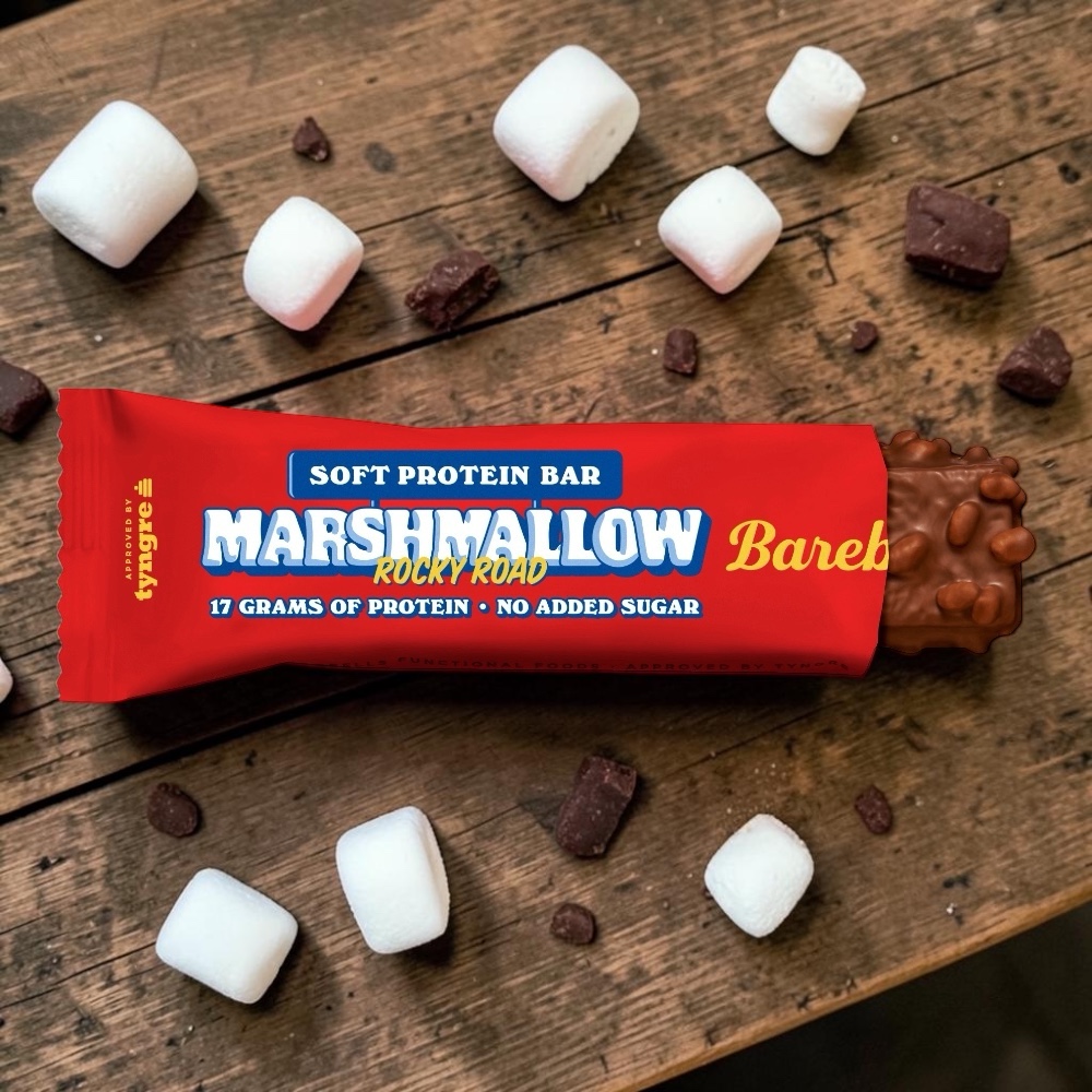 Marshmallow Rocky Road Barebells Soft Protein Bar 2 55g