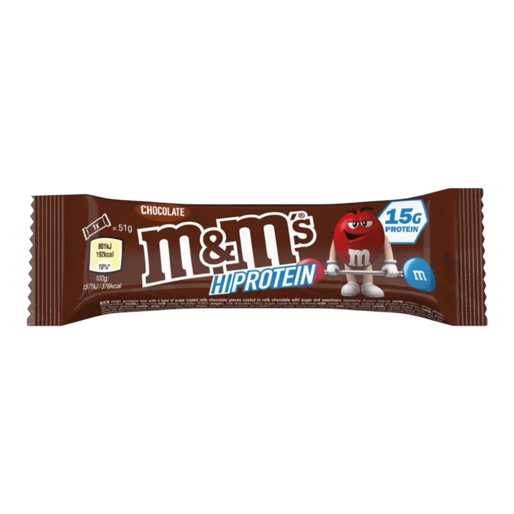 M&ms Hi Protein Chocolate Bar 1 51g
