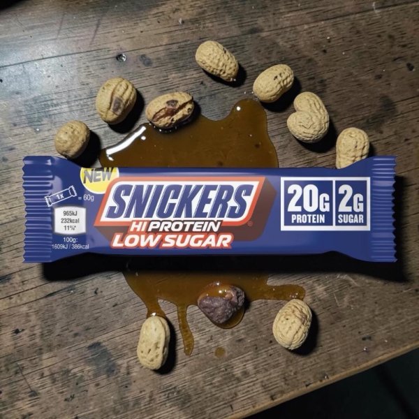 Original Snickers Hi Protein Low Sugar Bar 2 57g