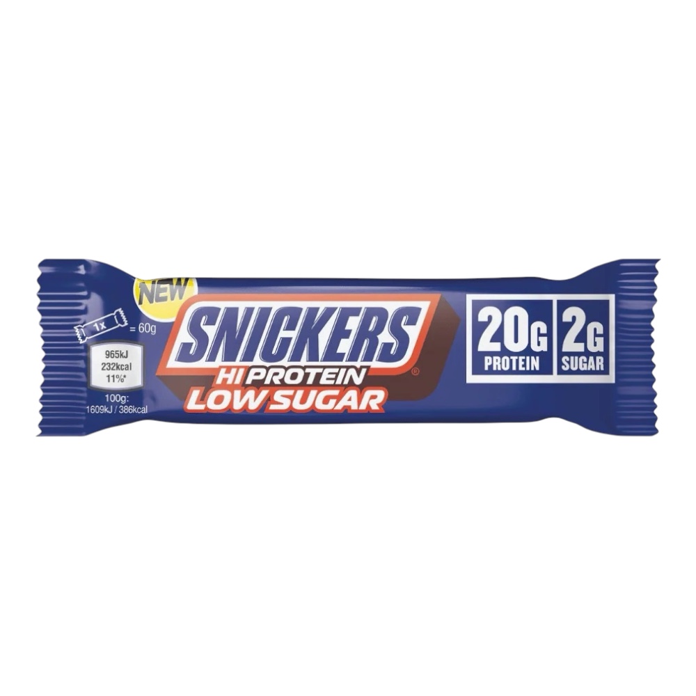 Original Snickers Hi Protein Low Sugar Bar 57g Original Snickers Hi Protein Low Sugar Bar 57g
