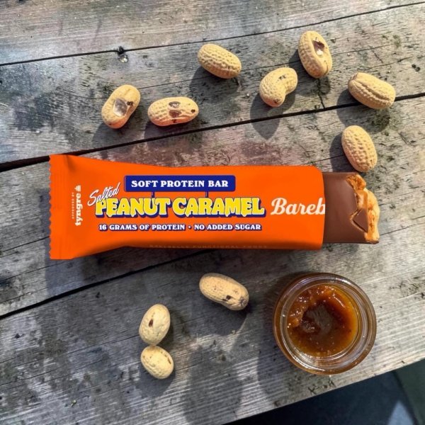 Salted Peanut Caramel Barebells Soft Protein Bar 3 55g