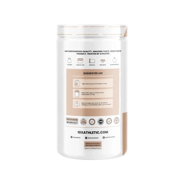Whey Protein 10x Athletic Info2 750g