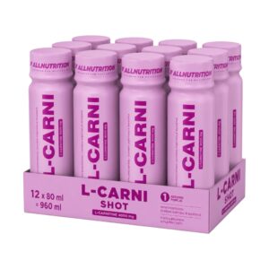 L Carnitine Shot Liquid Allnutrition 12 X 80ml