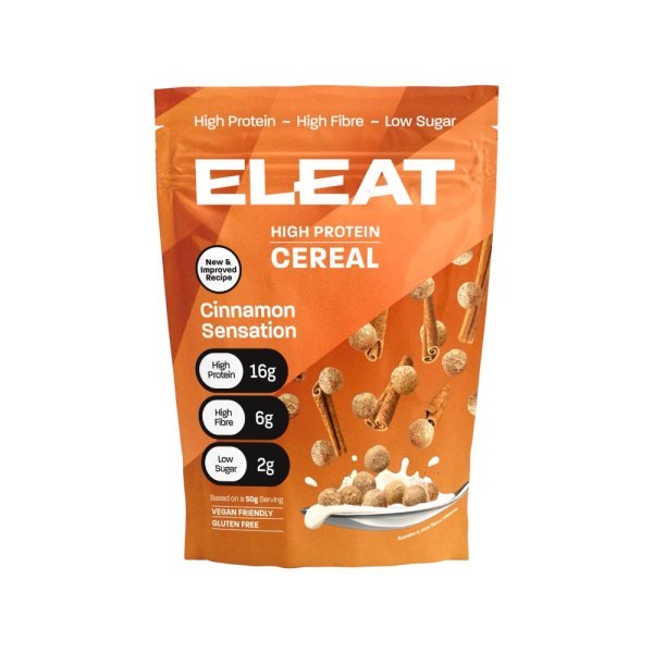 Cinnamon Sensation Eleat Hi Protien Cereal 1 250g