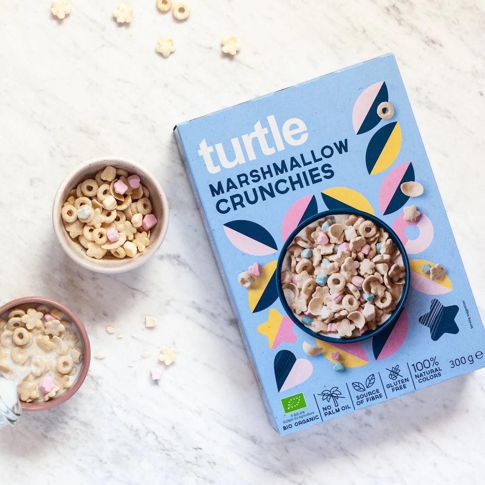 Marshmallow Crunchies Turtle Info 300g