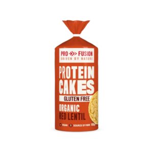 Protien Cakes Gluten Free Organic Red Lentil Pro Fusion 100g