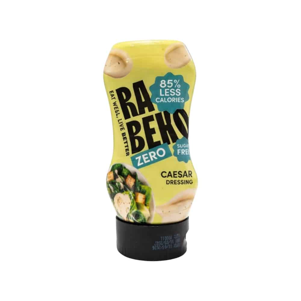 Caesar Dressing Rabeko Zero Sauce Sugar Free New 350ml