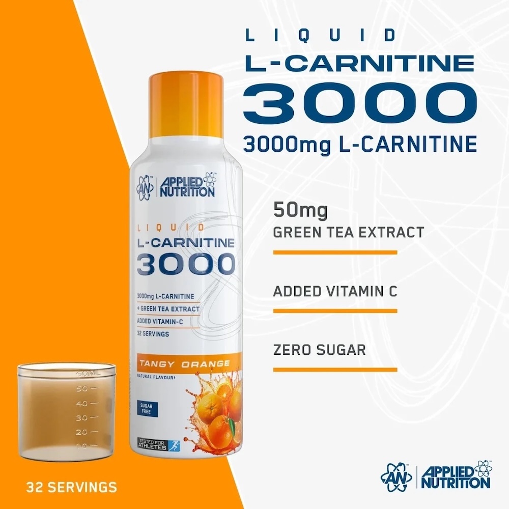 L Carnitine 3000 Liquid Applied Nutrition Info2