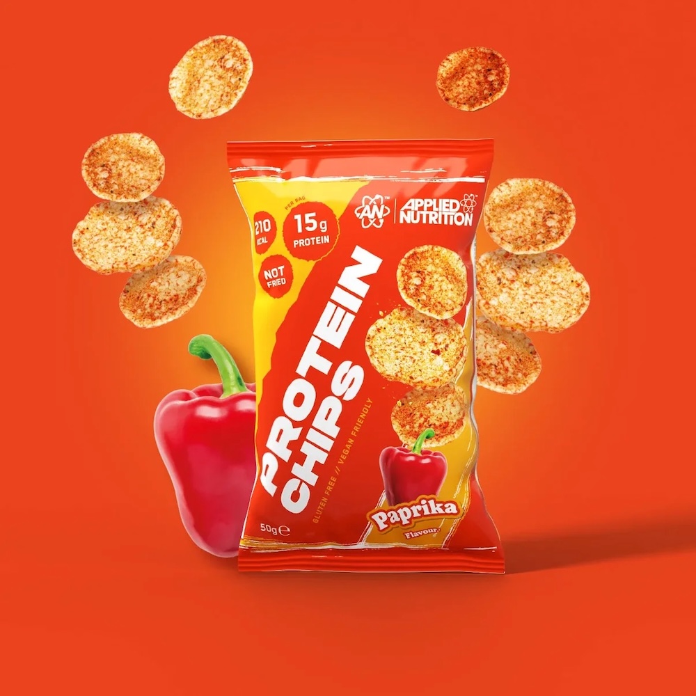 Paprika Protein Chips Applied Nutrition Info3 50g