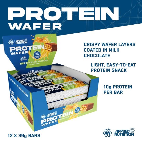 Protein Wafer Applied Nutrition New Info 12 X 39g