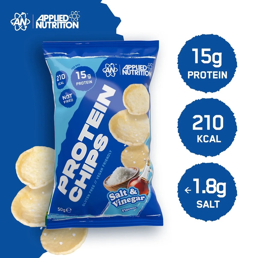 Salt Vinegar Protein Chips Applied Nutrition Info2 50g
