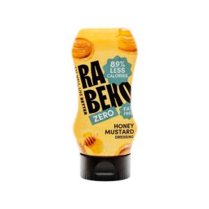 Honey Mustard Dressing Rabeko Zero Sauce Sugar Free New 350ml
