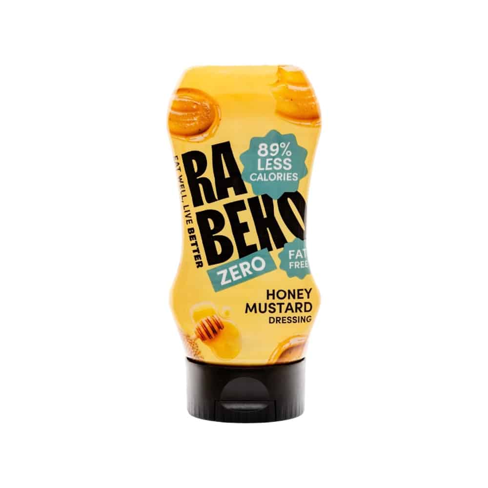 Honey Mustard Dressing Rabeko Zero Sauce Sugar Free New 350ml Honey Mustard Dressing Rabeko Zero Sauce Sugar Free New 350ml