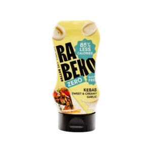 Kebab Sweet Creamy Garlic Rabeko Zero Sauce Sugar Free New 350ml