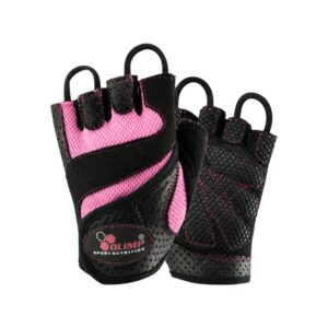 Pink Olimp Nutrition Womens Gym Gloves