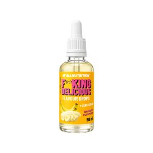 Banana Fitking Delicious Flavour Drops Allnutrition 50ml