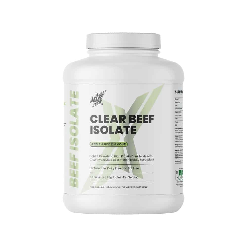 Apple Juice 10x Clear Beef Isolate 10x Athletic 2kg Apple Juice 10x Clear Beef Isolate 10x Athletic 2kg