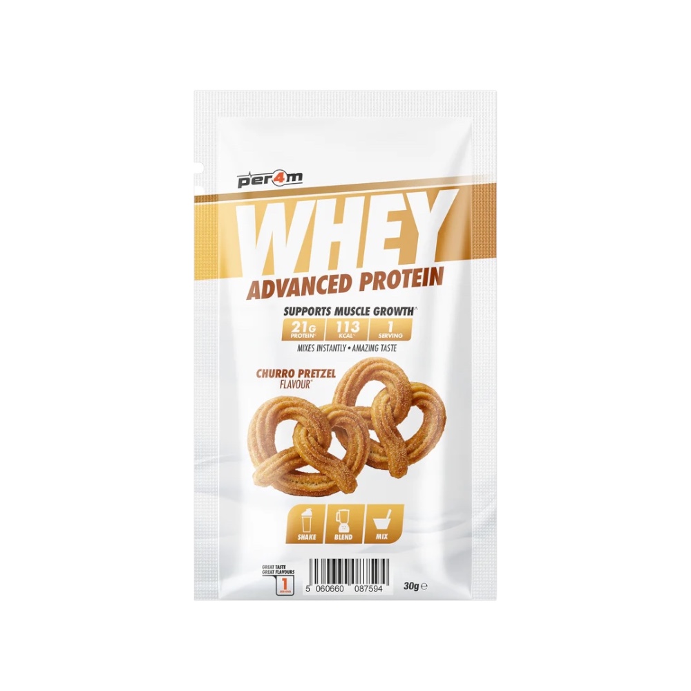 Churro Pretzel Per4m Better Whey Advanced Protein Sachet 30g