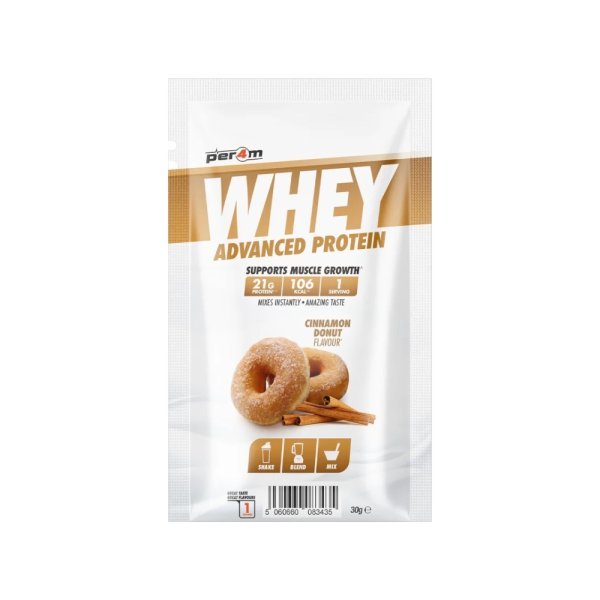 Cinnamon Donut Per4m Better Whey Advanced Protein Sachet 30g Cinnamon Donut Per4m Better Whey Advanced Protein Sachet 30g