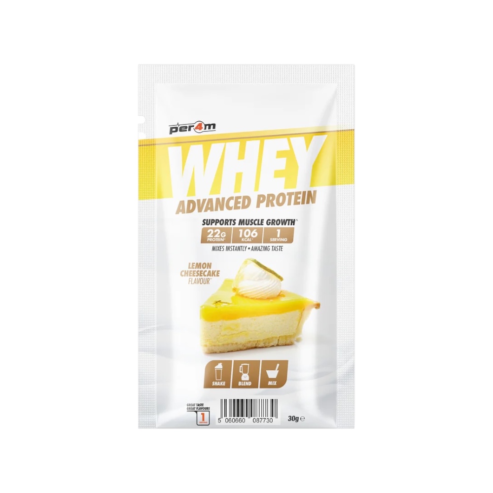 Lemon Cheesecake Per4m Better Whey Advanced Protein Sachet 30g