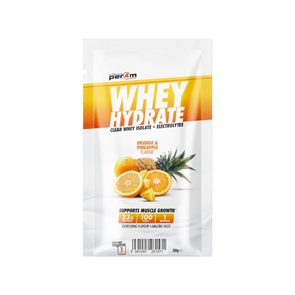 Orange Pineapple Whey Hydrate Clear Whey Isolate Electrolytes Per4m Better 30g Orange Pineapple Whey Hydrate Clear Whey Isolate Electrolytes Per4m Better 30g