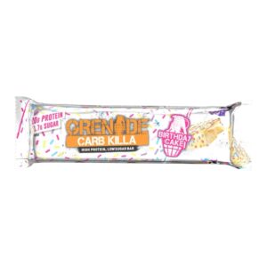 Birthday Cake Grenade Carb Killa Protien Bar New 60g