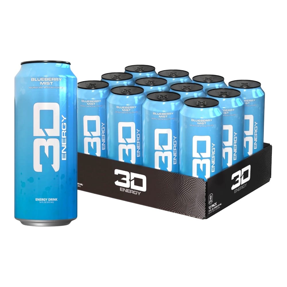Blueberry Mist 3d Energy Drink 12 X 473ml Blueberry Mist 3d Energy Drink 12 X 473ml