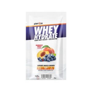 Blueberry Peach Whey Hydrate Clear Whey Isolate Electrolytes Per4m Better 30g