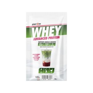 Raspberry White Chocolate Matcha Per4m Better Whey Advanced Protein Sachet 30g