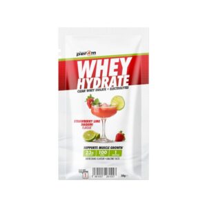 Strawberry Lime Daquiri Whey Hydrate Clear Whey Isolate Electrolytes Per4m Better 30g