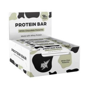 White Choc Pistachio 10x Athletic Protein Bars 12x55g