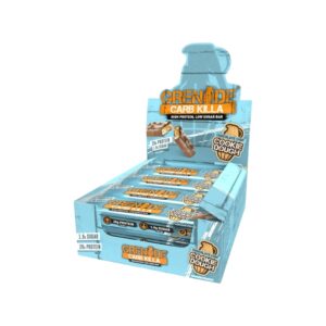Chocolate Chip Cookie Dough Grenade Carb Killa Protein Bar New 12 X 60g