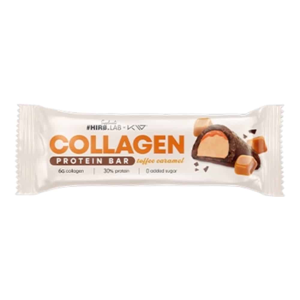 Toffee Caramel Collagen Protein Bar Hiro Lab 50g Toffee Caramel Collagen Protein Bar Hiro Lab 50g