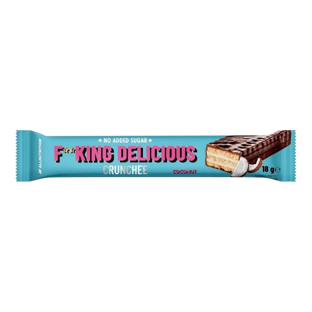 Coconut Fitking Delicious Crunchee Wafer 18g Coconut Fitking Delicious Crunchee Wafer 18g